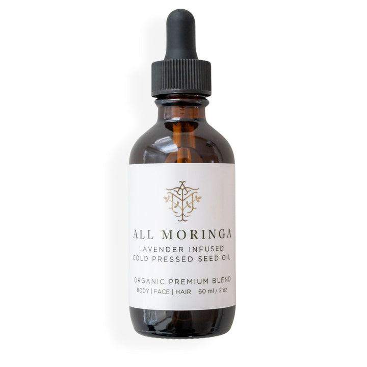 Premium Untouched Pure 100% All Natural Organic Moringa Oleifera Cold Press Seed Oil (Ben oil) for Face,  Body, and Hair. Unscented or Lavender and Ylang Ylang infused (All Skin Types)-5