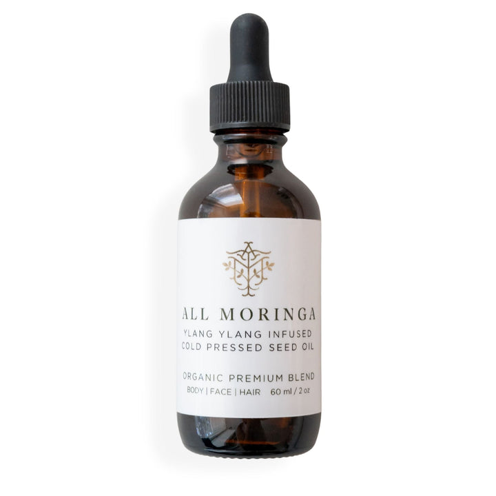 Premium Untouched Pure 100% All Natural Organic Moringa Oleifera Cold Press Seed Oil (Ben oil) for Face,  Body, and Hair. Unscented or Lavender and Ylang Ylang infused (All Skin Types)-6