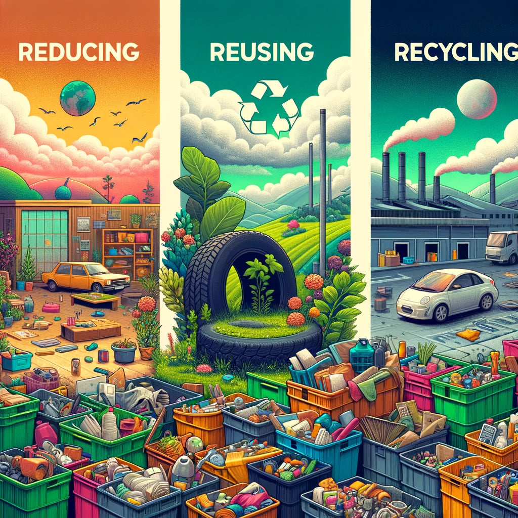 Reducing, Reusing, and Recycling: A Comprehensive Guide to Lessening Environmental Impact