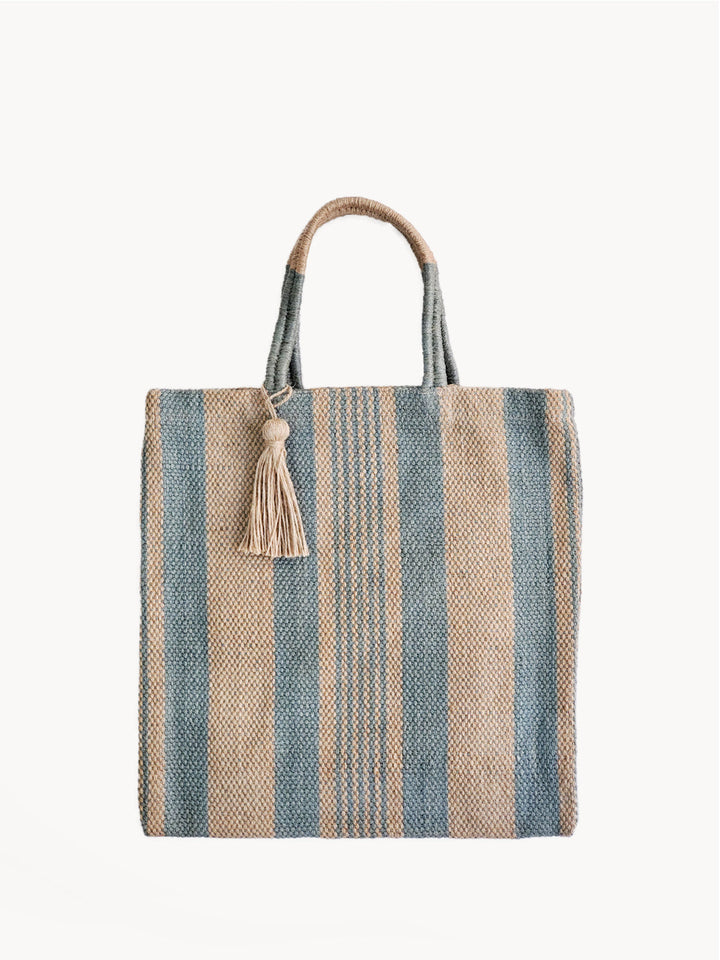 Unique Hand-Loomed Dora Jute Tote Ba