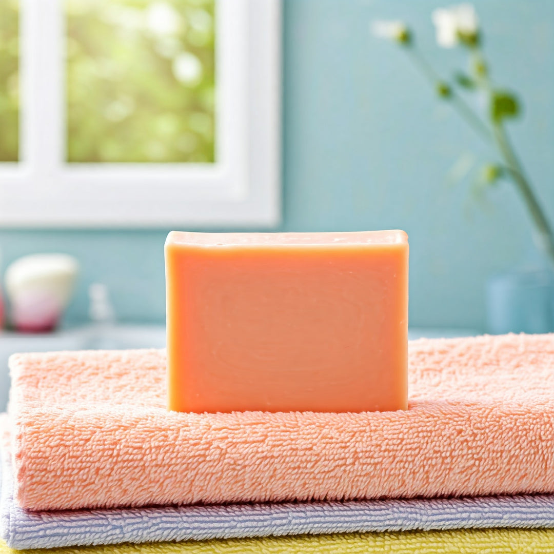 Jorjia & Gryn Turmeric Kojic Acid Probiotic Papaya Soap | Brightening Exfoliating Bar