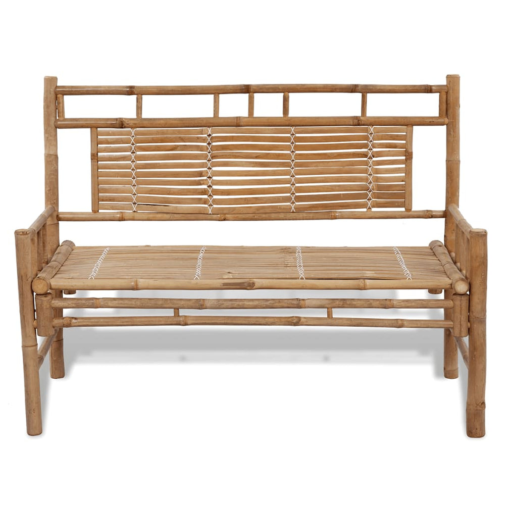 vidaXL Patio Bench 47.2" Bamboo-1