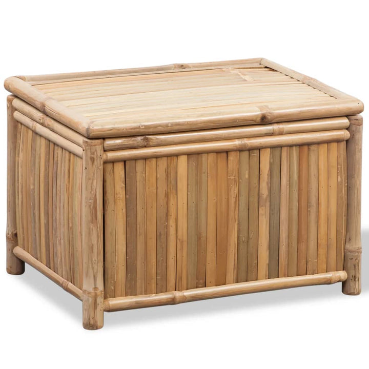 vidaXL Storage Boxes 3 Pieces Bamboo-4