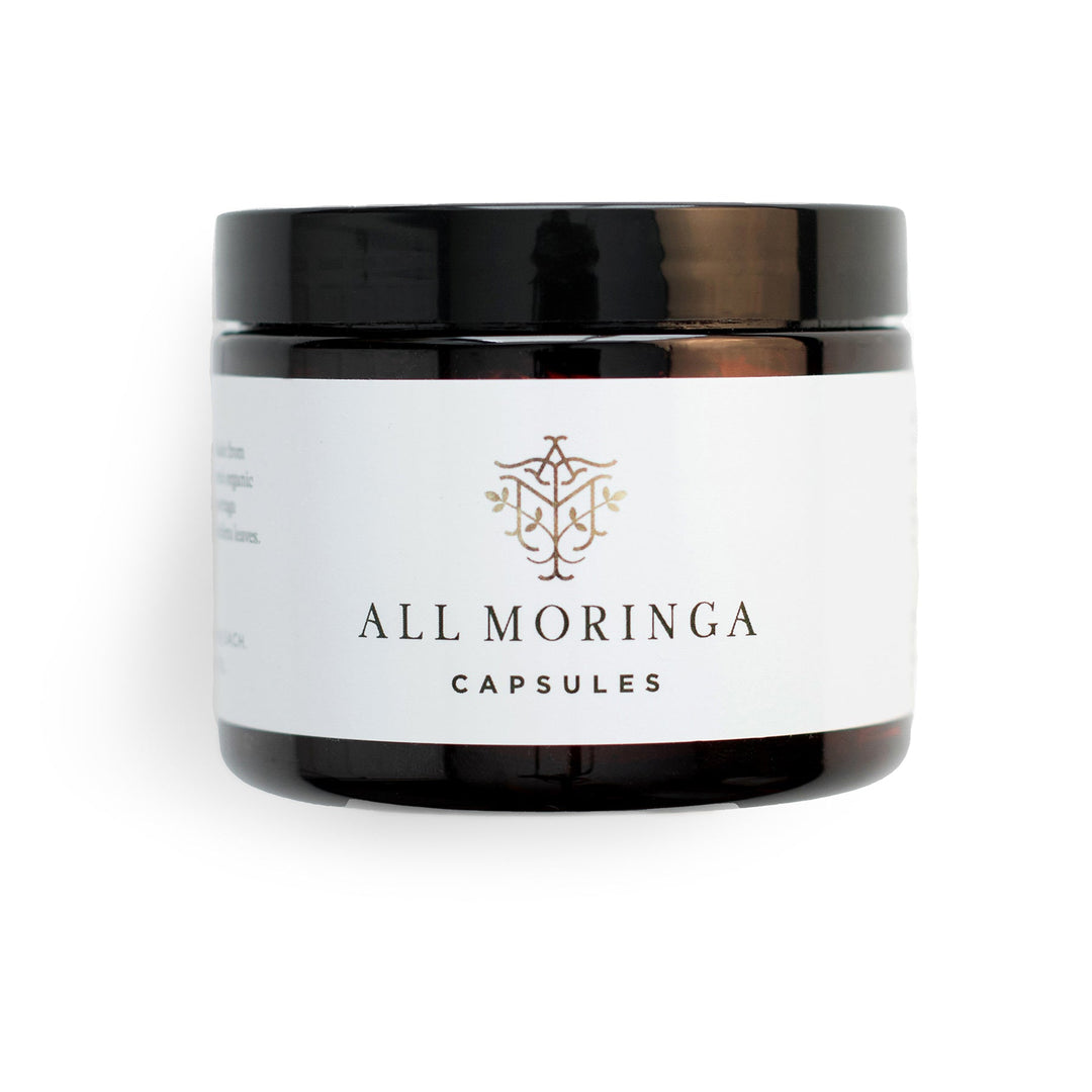 Premium Organic Moringa Oleifera leaf Powder in Vegan Capsules (one month supply)-2