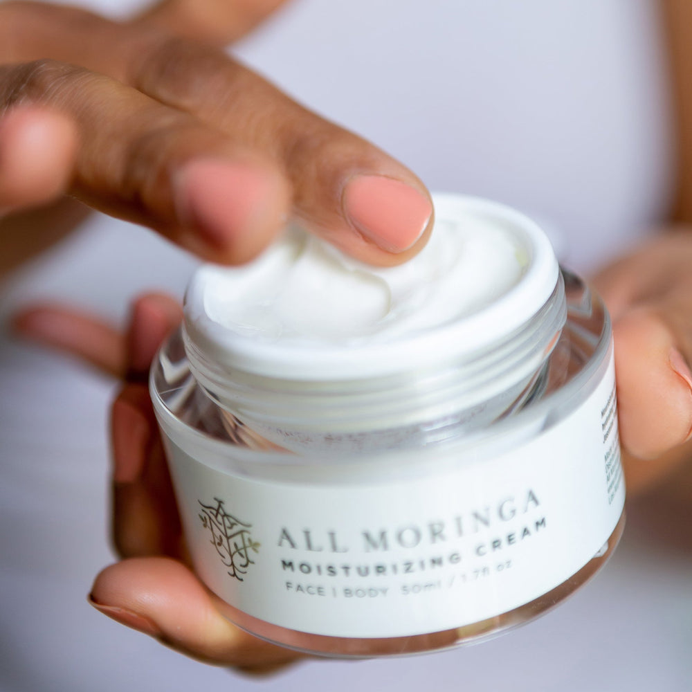 All Natural Moringa Moisturizing Face Cream for Hydrated & Glowing Skin-1