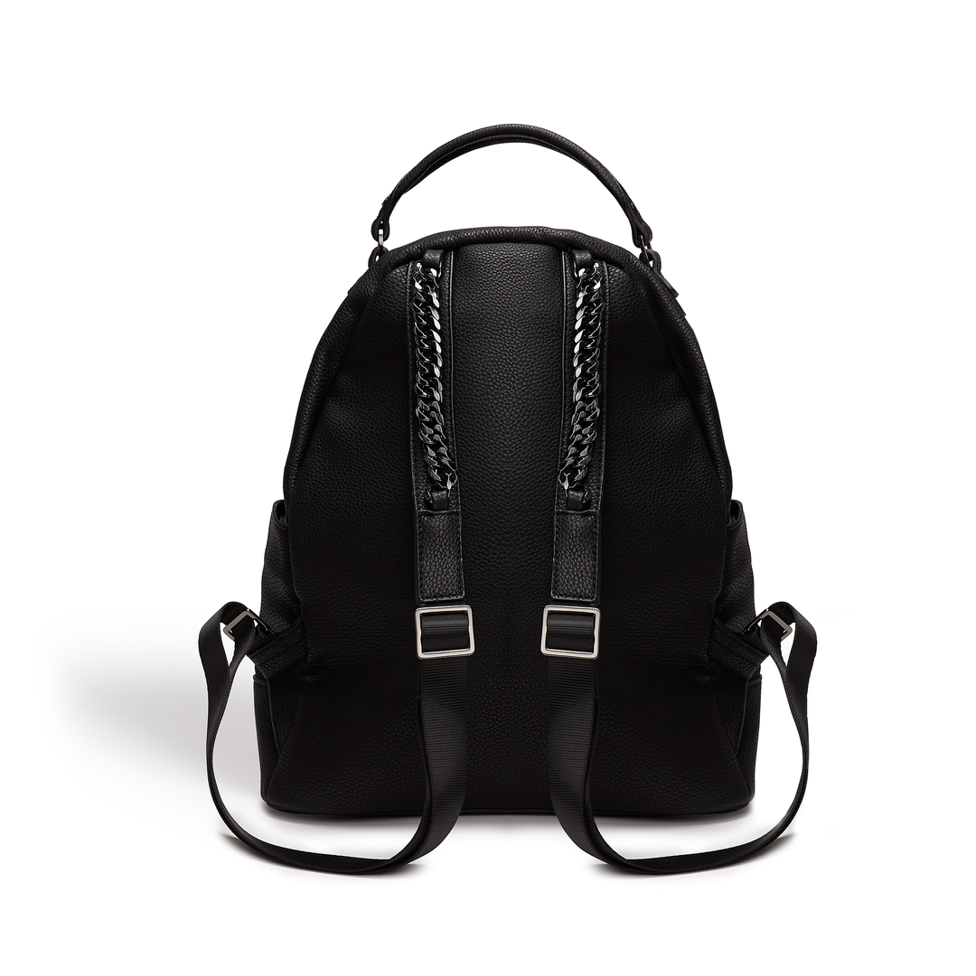 LaBante London's Ethical Elegance: The Camberwell Quilted Black Vegan Backpack