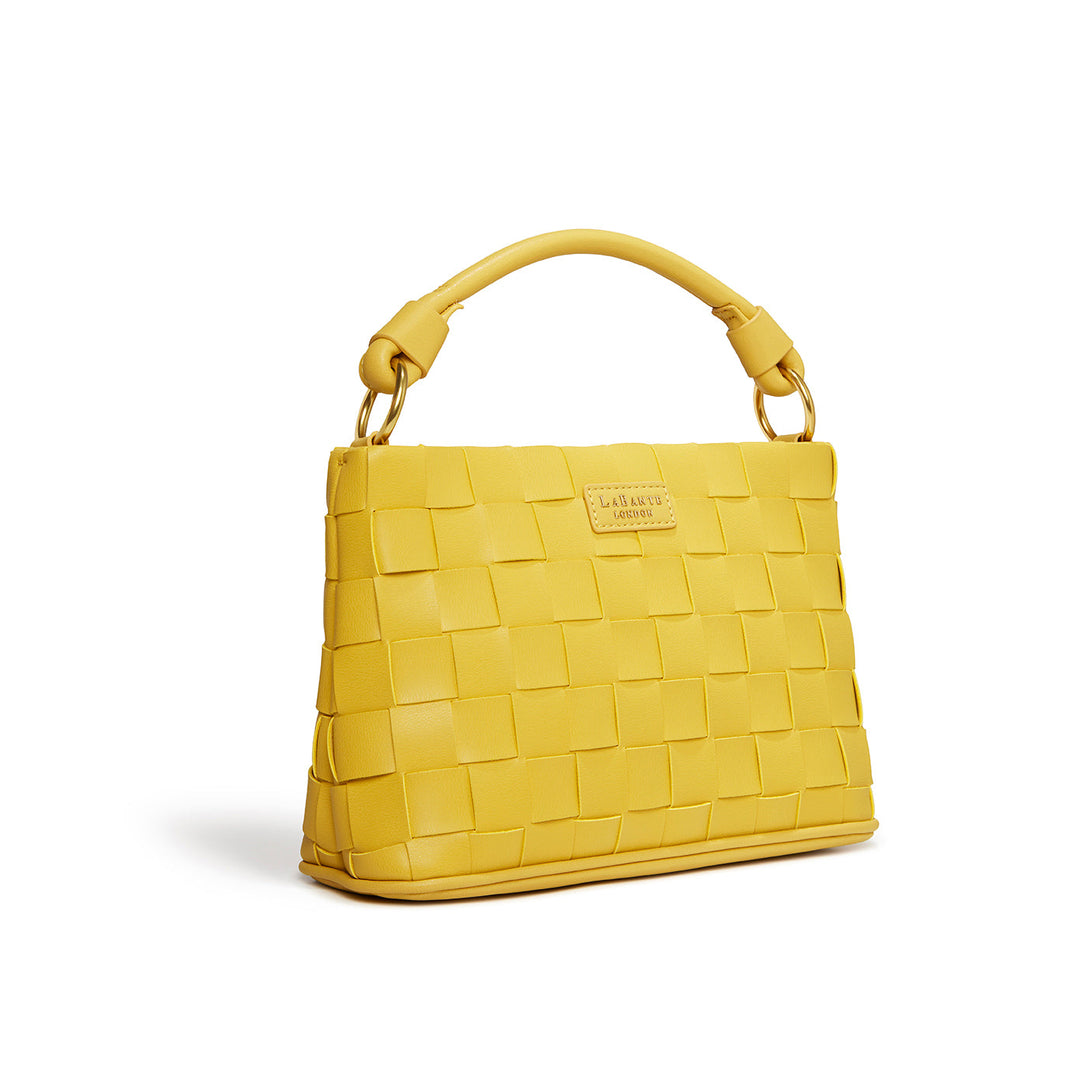 Bella Mustard Yellow Vegan Mini Crossbody Bag