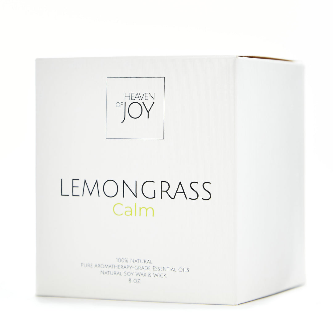 Lemongrass Candle 100% Natural | Aroma Naturals Candles