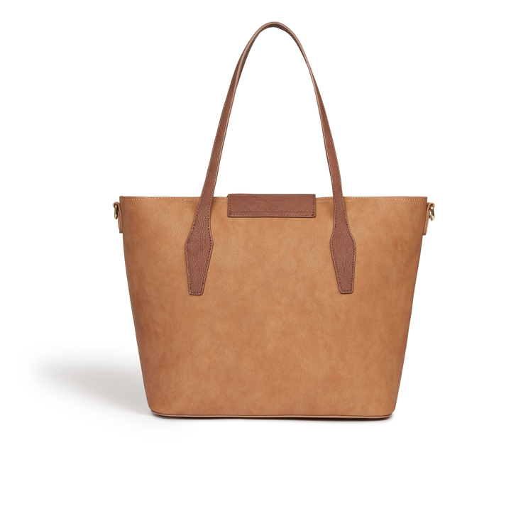 Sophisticated Sustainability: The Earth Brown Maple Vegan Tote by LaBante