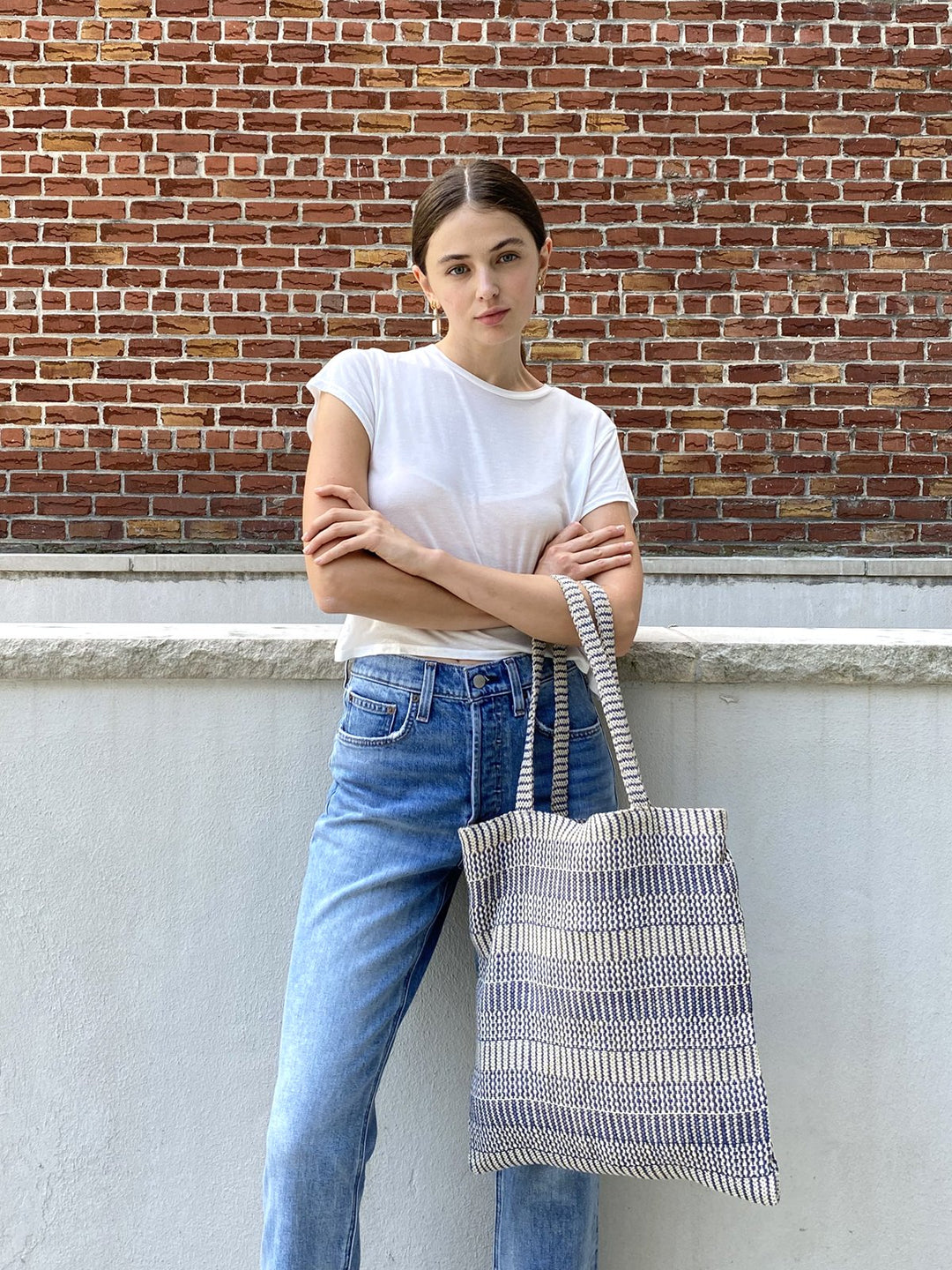 Handwoven Jute-Cotton Tote by Korissa: Stylish, Sustainable, and Artisan-Made