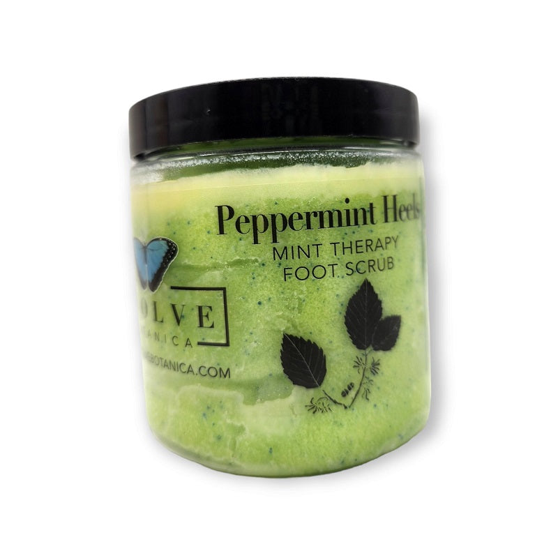 Skincare - Peppermint Heels Mint Therapy Foot Scrub-0