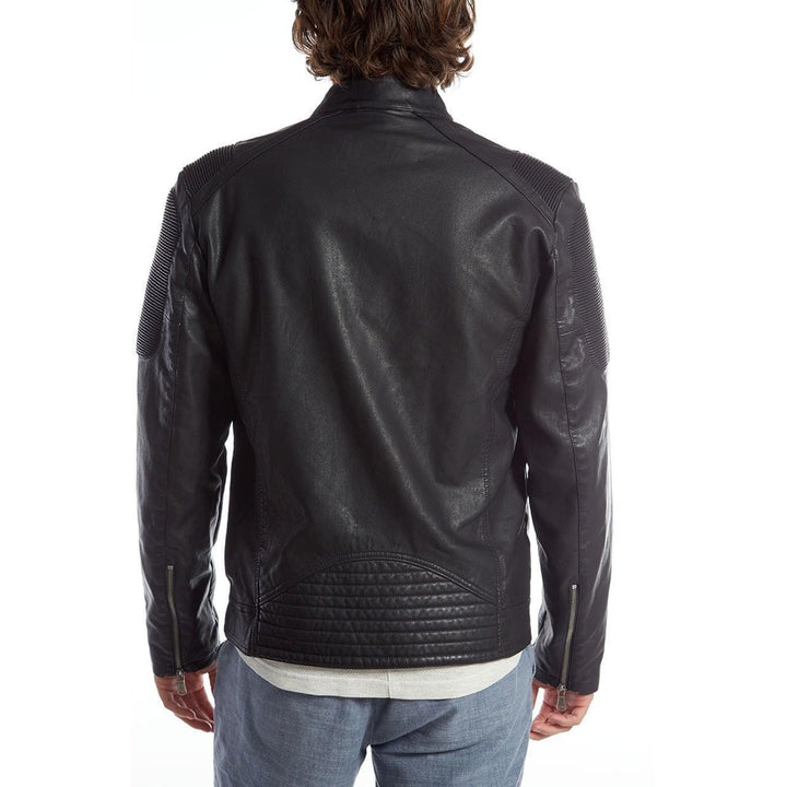 Rev Up Your Wardrobe: Vegan Justin  Leather Moto Jacket