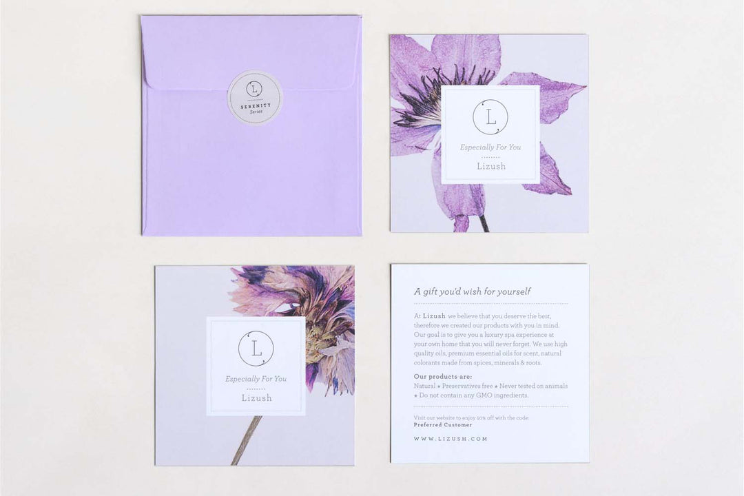 Self care gift box, Natural skincare gift set - AG-7