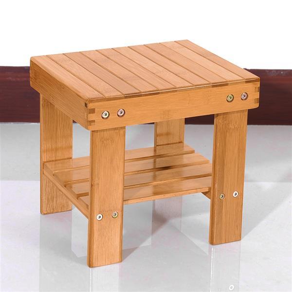 Enchanting Bamboo Adventure: Swift Setup, Kid-Perfect Stool in Earth Tones