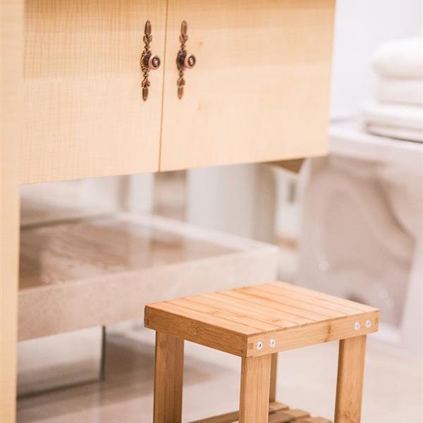 Enchanting Bamboo Adventure: Swift Setup, Kid-Perfect Stool in Earth Tones