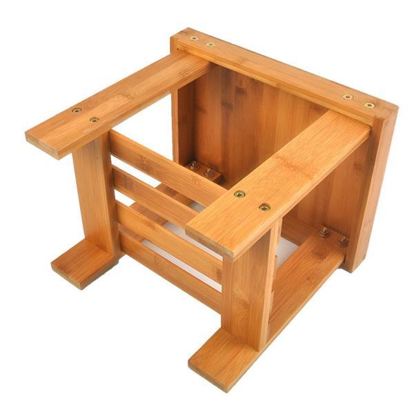 Enchanting Bamboo Adventure: Swift Setup, Kid-Perfect Stool in Earth Tones