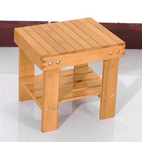 Enchanting Bamboo Adventure: Swift Setup, Kid-Perfect Stool in Earth Tones