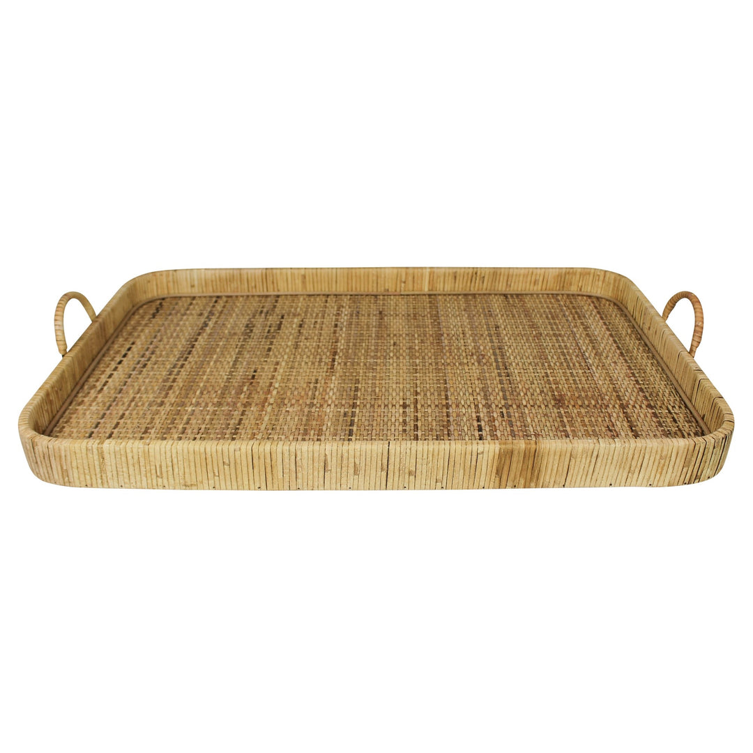 Jumbo Bamboo Rectangular Tray-0